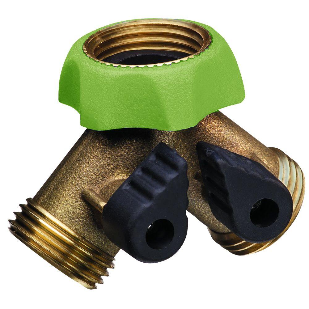 Ray Padula PRO Series Deluxe Brass Hose Adapter Faucet Y Splitter