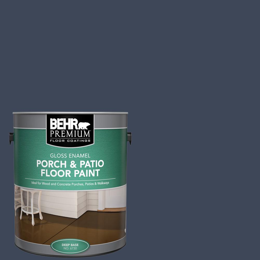 BEHR Premium 1 gal. M5007 Very Navy Gloss Enamel