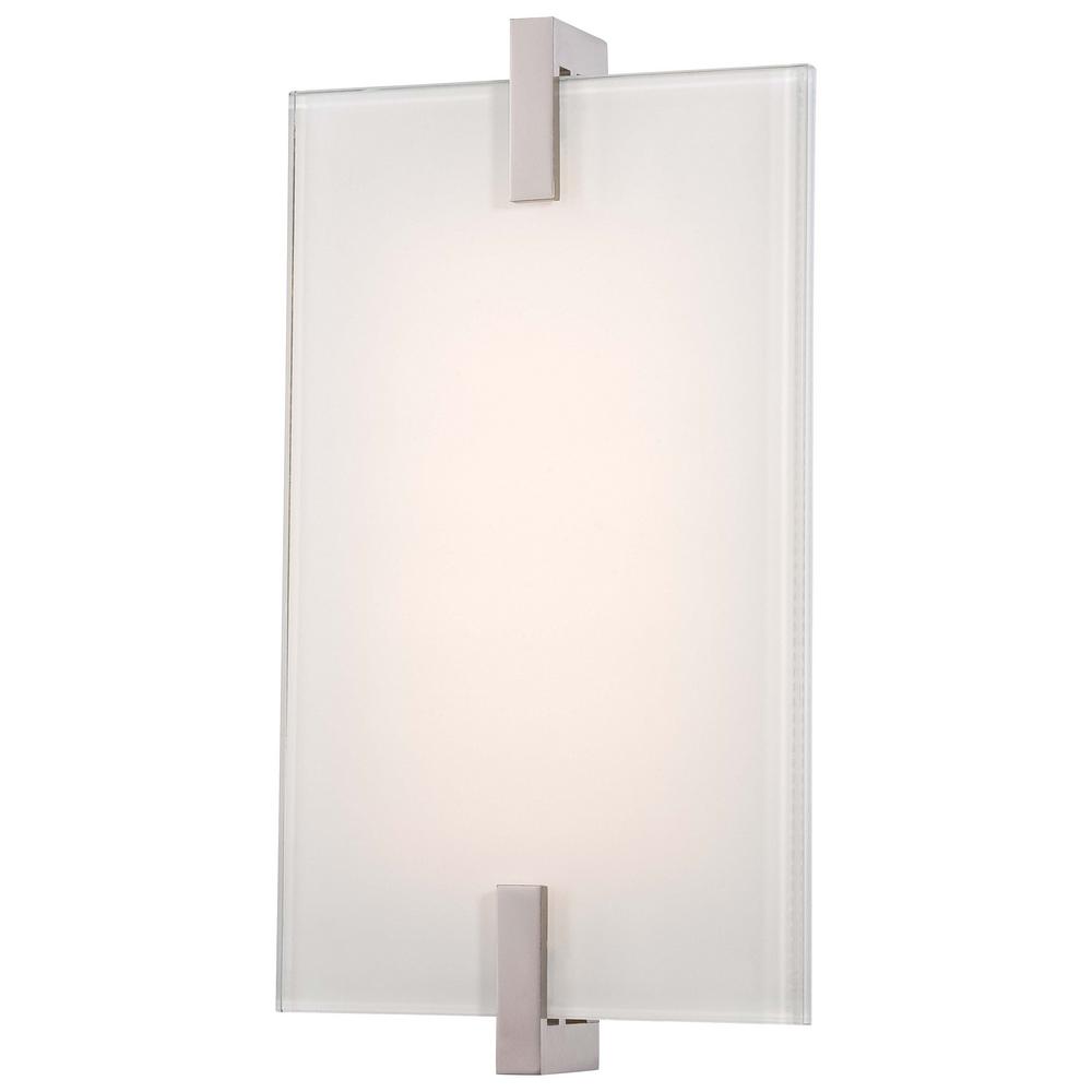 George Kovacs Hooked 12 Watt Polished Nickel Integrated Led Wall George Kovacs Hooked 12 Watt Polished Nickel Integrated Led Wall Sconce