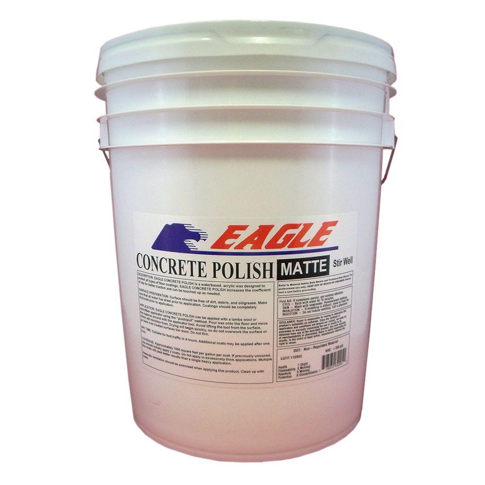 Eagle 5 Gal. Concrete Polish Matte Floor FinishEWM5 The Home Depot