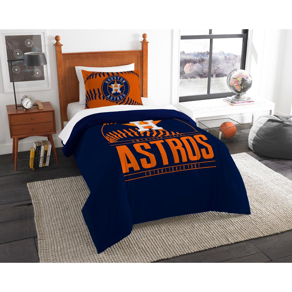 Astros 2 Piece Grandslam Twin Comforter Set 1mlb862010013ret The Astros 2 Piece Grandslam Twin Comforter Set 1mlb862010013ret The Home Depot