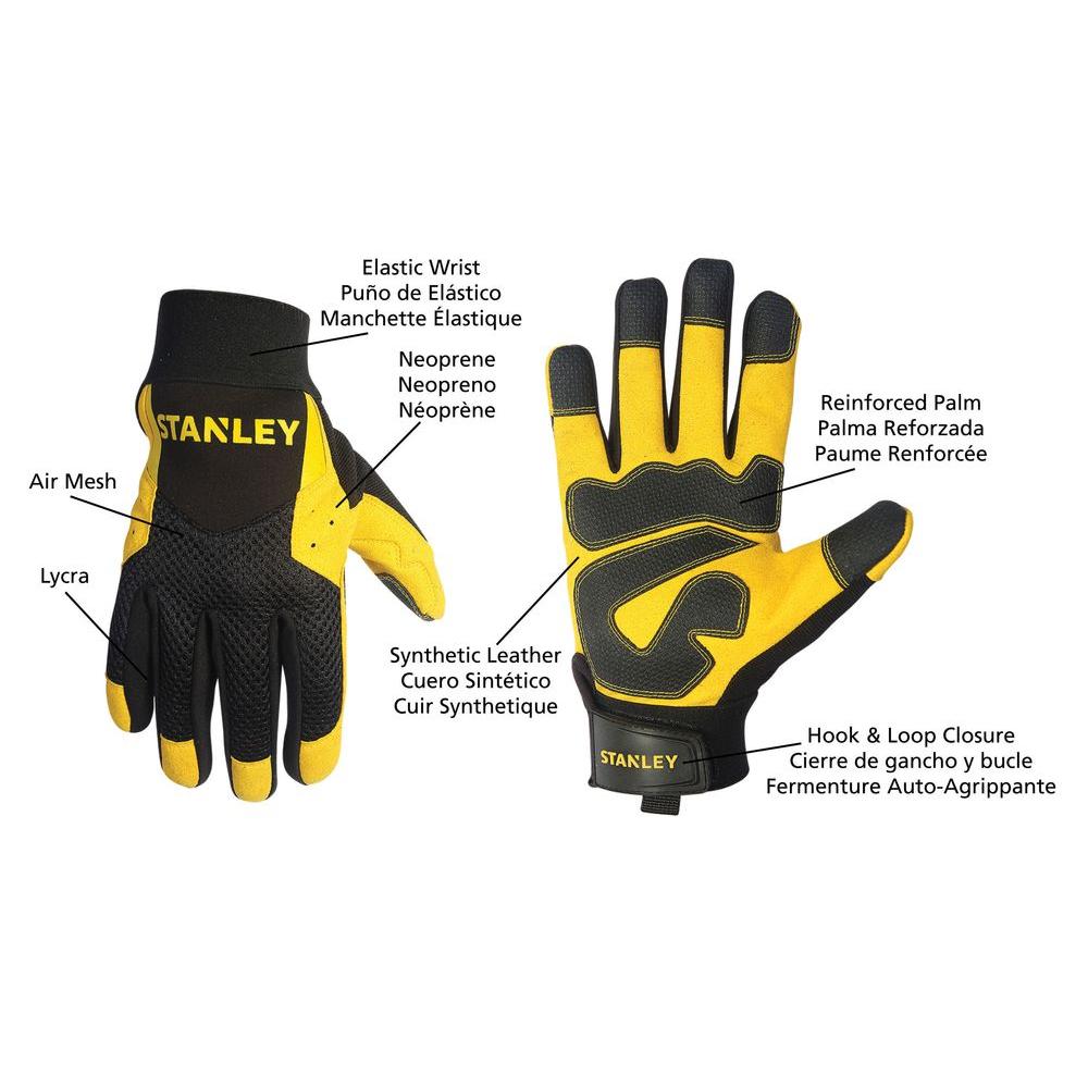 stanley leather gloves