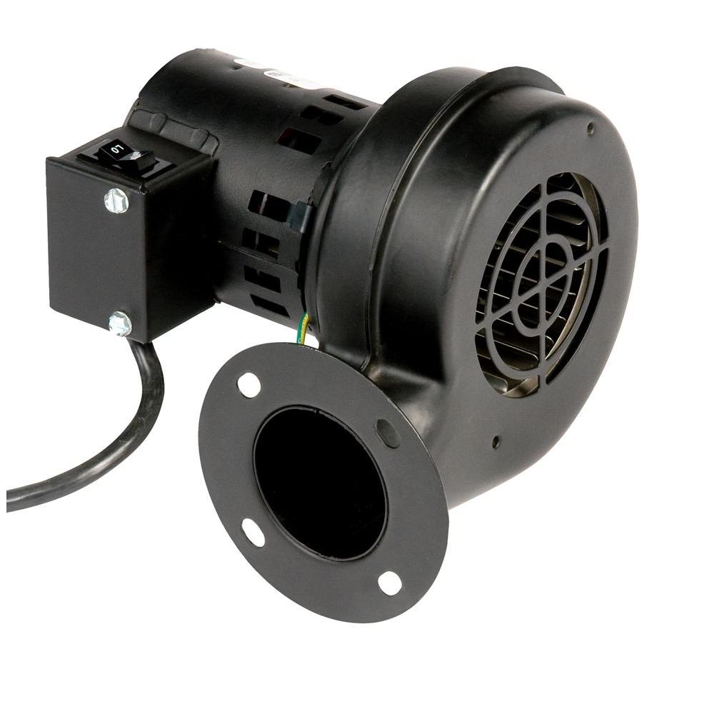 Englander - Small Room Air Blower for Englander Wood Stoves - Evens heat flow throughout your heating area by circulating warm air over your stove and around your room. Attaches to rear heat shield with four screws. - THD SKU# 184497