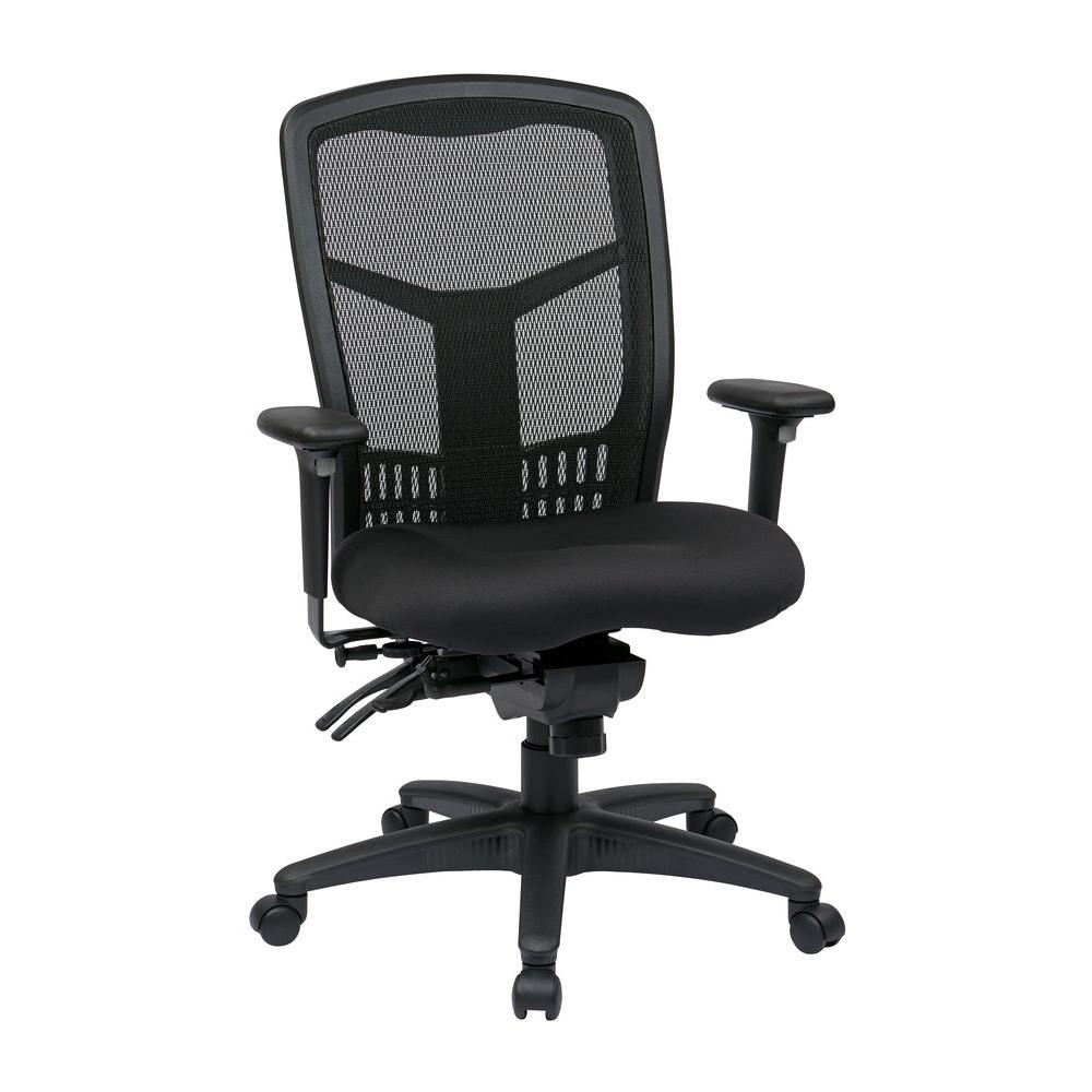 Pro-Line II Black ProGrid High Back Manager Office Chair-92892-30 - The