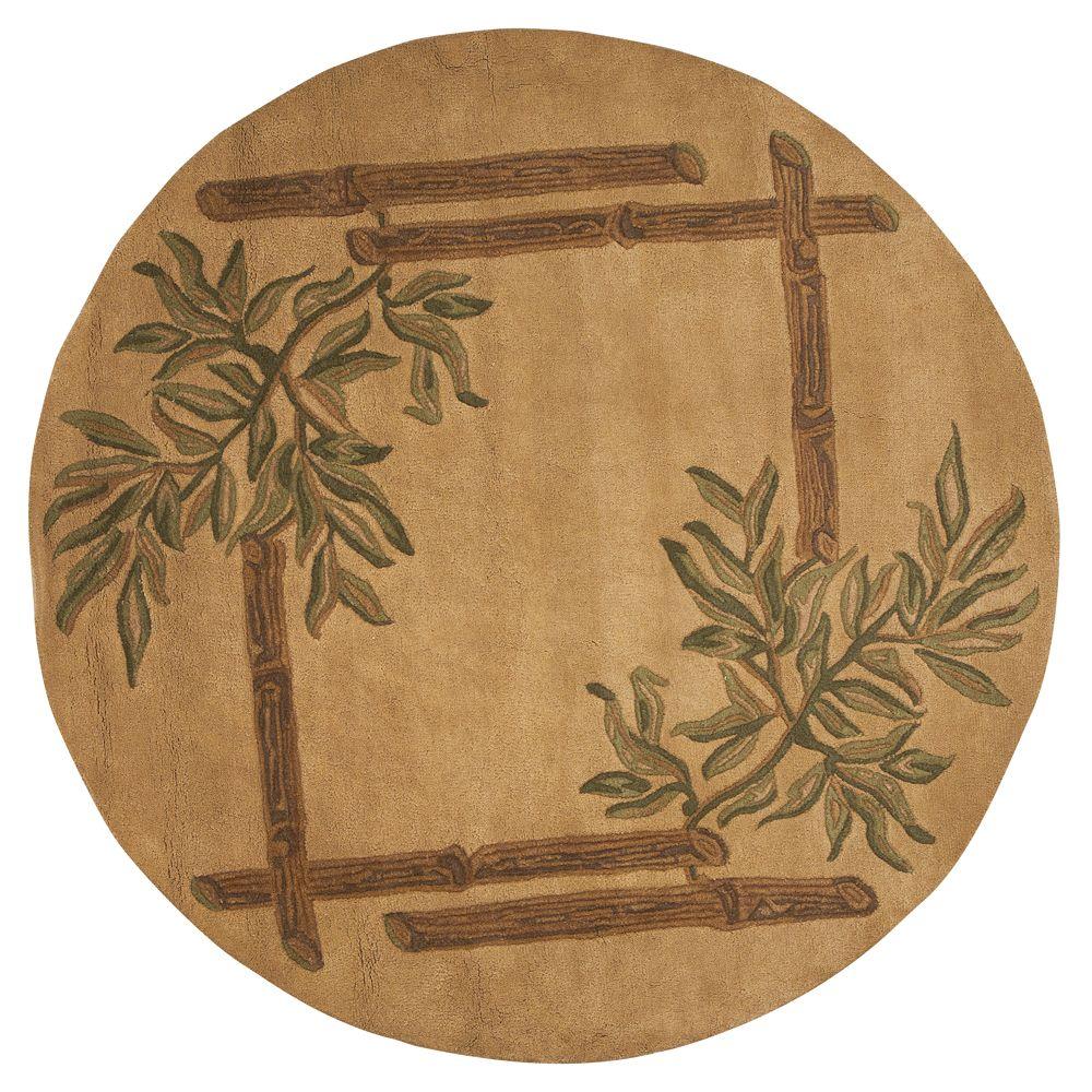 Home Decorators Collection Bamboo Gold 5 Ft 9 In X Home Decorators Collection Bamboo Gold 5 Ft 9 In X Round Area Rug 2293853530 The Depot