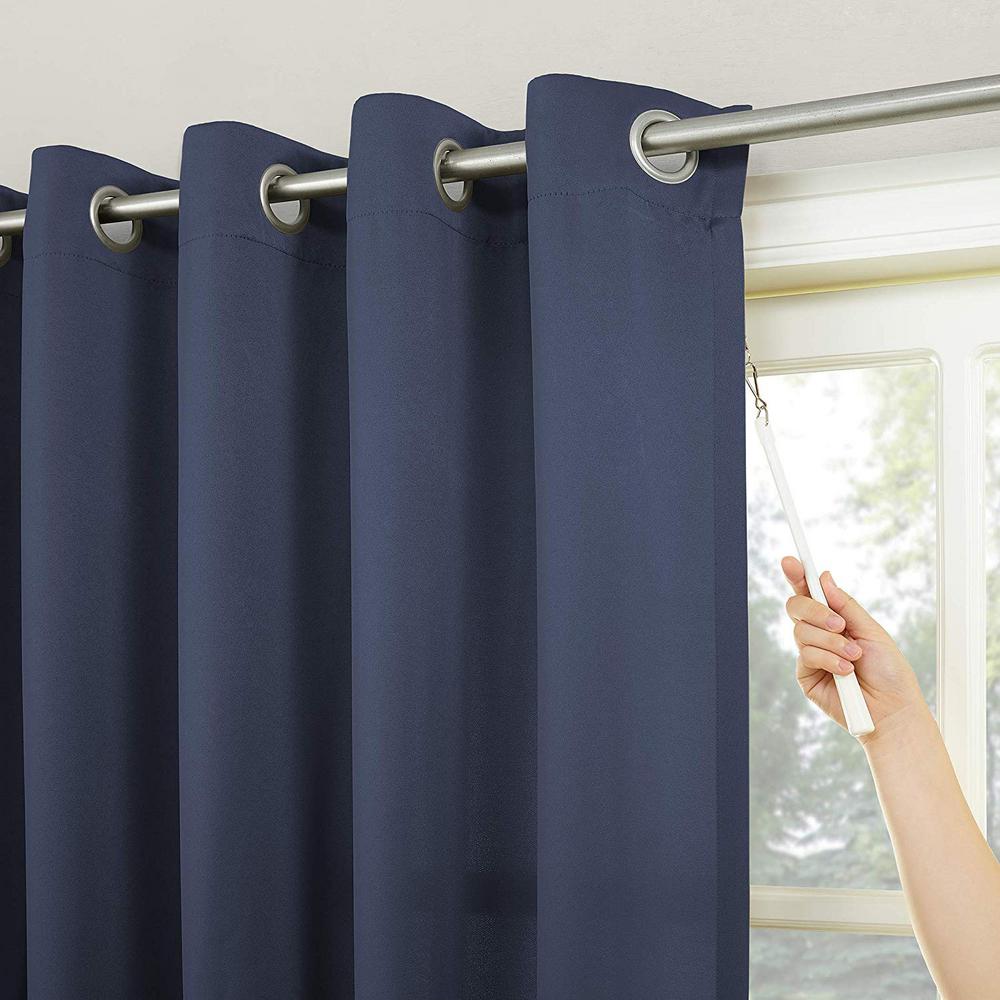Sun Zero Semi Opaque Gregory 100 In By 84 In Solid Window Patio