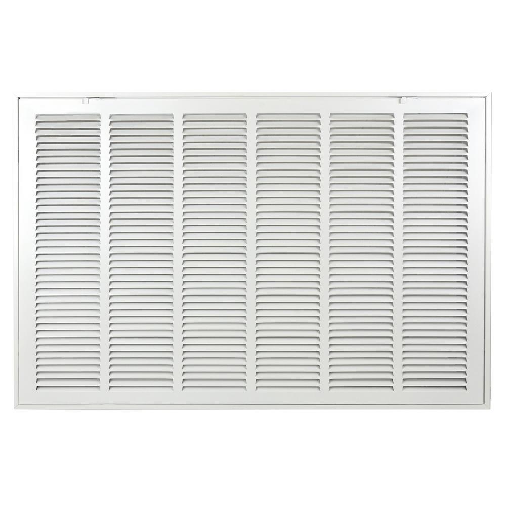 KozziAir Steel Return Filter Grille Stamped-Face 20 X 20 duct opening size