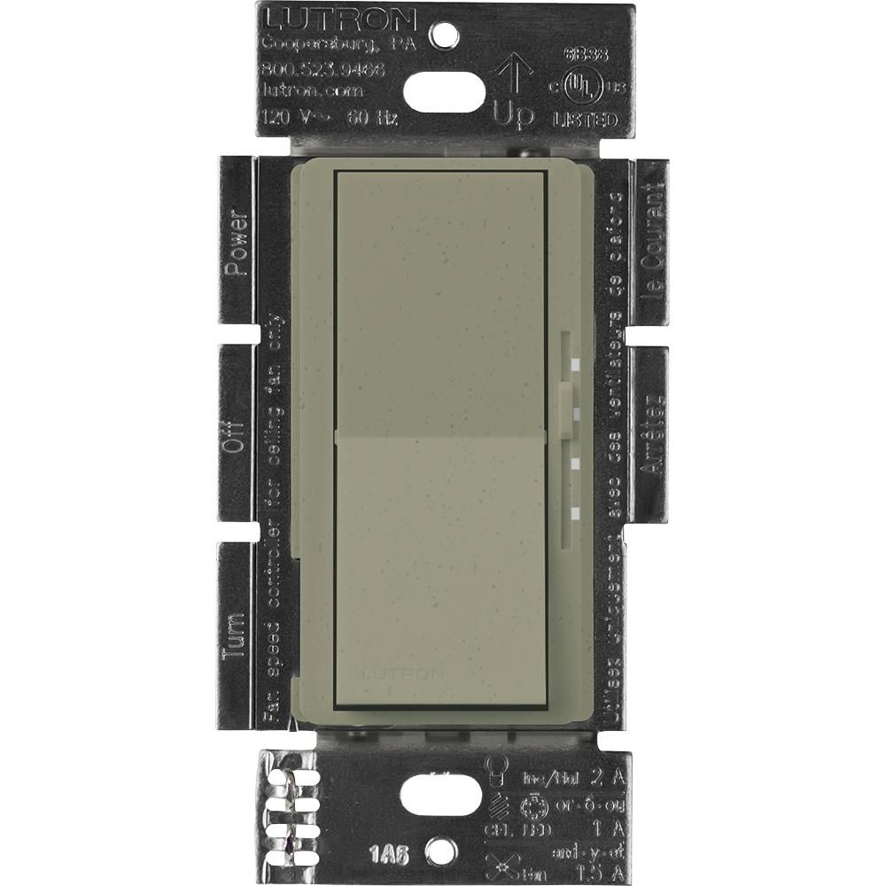 Lutron Diva Fan Control and Light Switch for LEDs, CFLs, Incandescent
