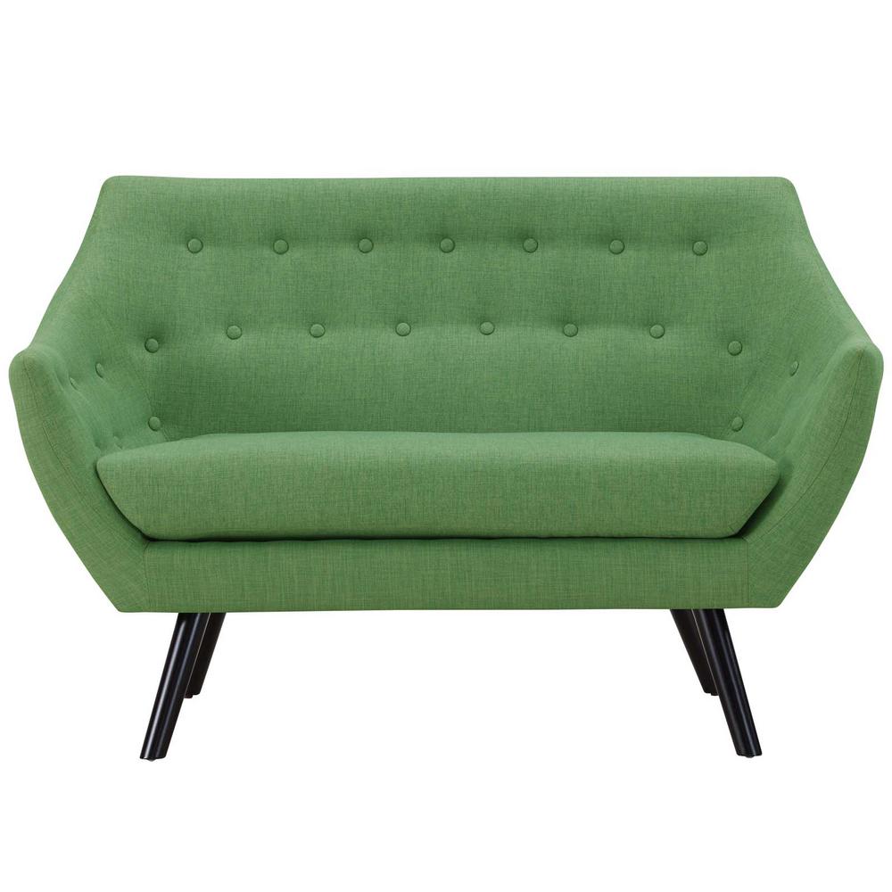 Home Decorators Collection Emma Sea Green Velvet Loveseat0280700610