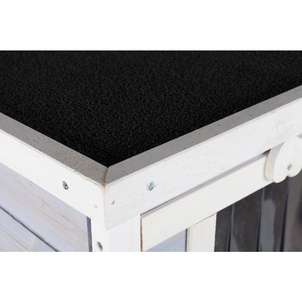 trixie outdoor wooden cat patio