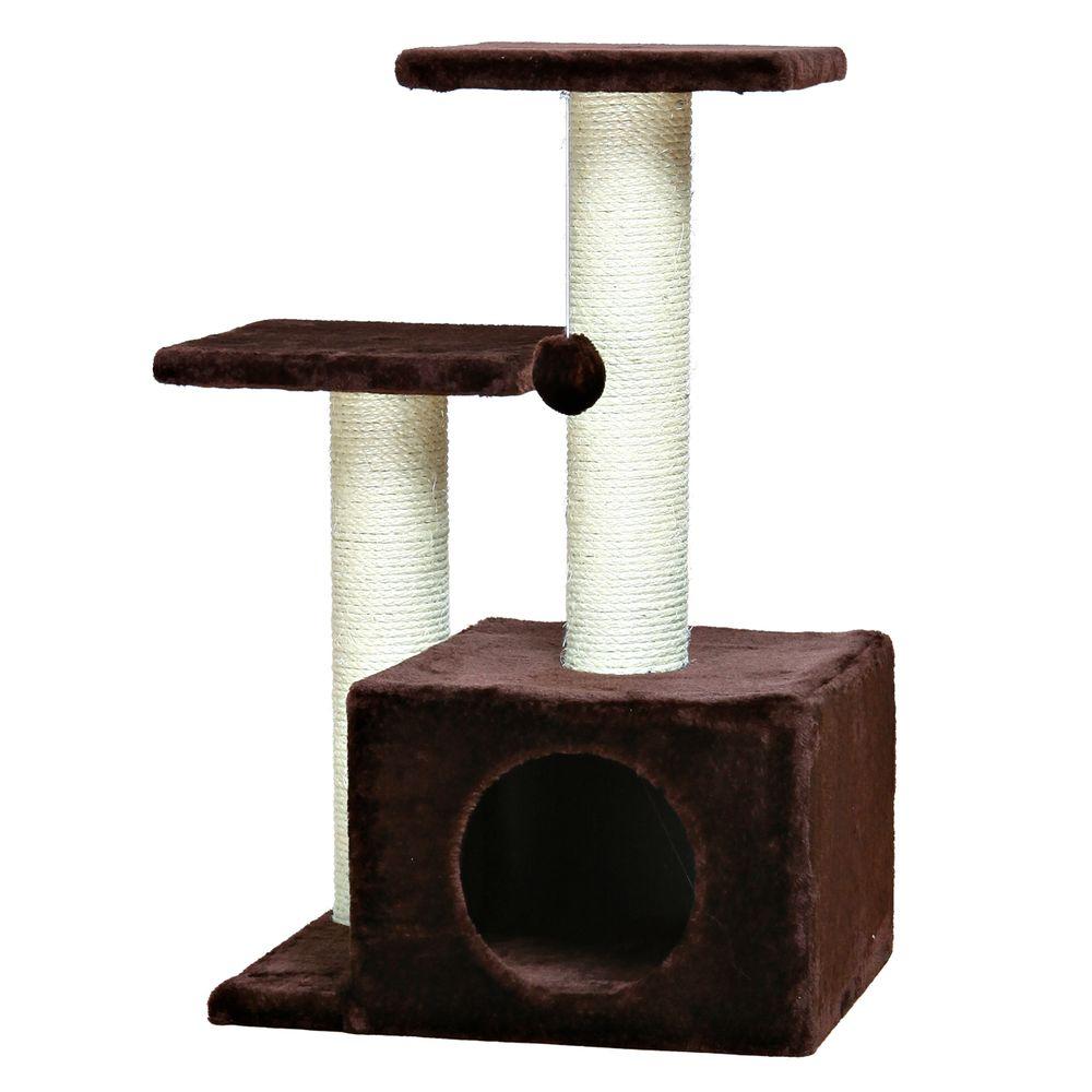 TRIXIE Brown Valencia Cat Tree43776 The Home Depot