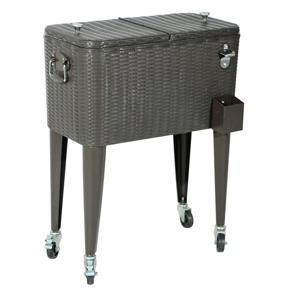 home depot patio cooler on wheels