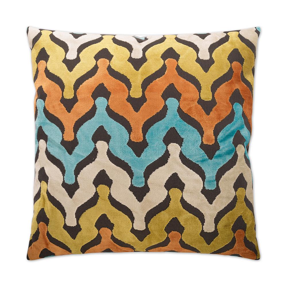 Monroe Carnival Feather Down 24 In X Standard Decorative Throw Pillow Monroe Carnival Feather Down 24 In X Standard Decorative Throw Pillow