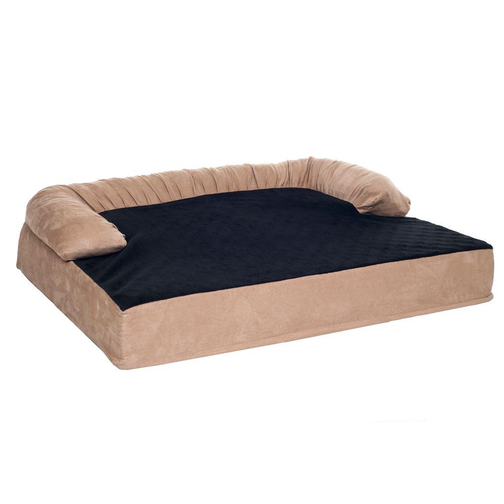 bolster dog bed