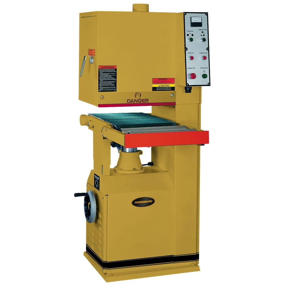 Powermatic 230-Volt 7.5 HP 3PH Open End Belt Sander For Sale