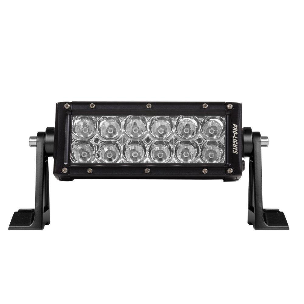 6 in. Waterproof LED Light Bar with OSRAM Bright White Technology and ...