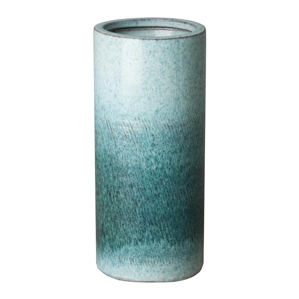 Emissary Coastal Splash Ceramic Umbrella Stand 0522cs The Home Depot Coastal Splash Ceramic Umbrella Stand