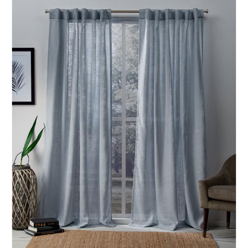 4 Blue Outdoor Curtains Ds Window Treatments