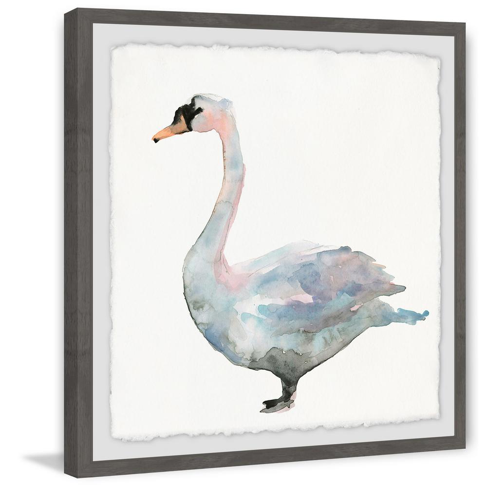 MAJESTIC WHITE SWAN BIRD BEAUTIFUL CANVAS WALL ART PRINT PICTURE READY TO HANG