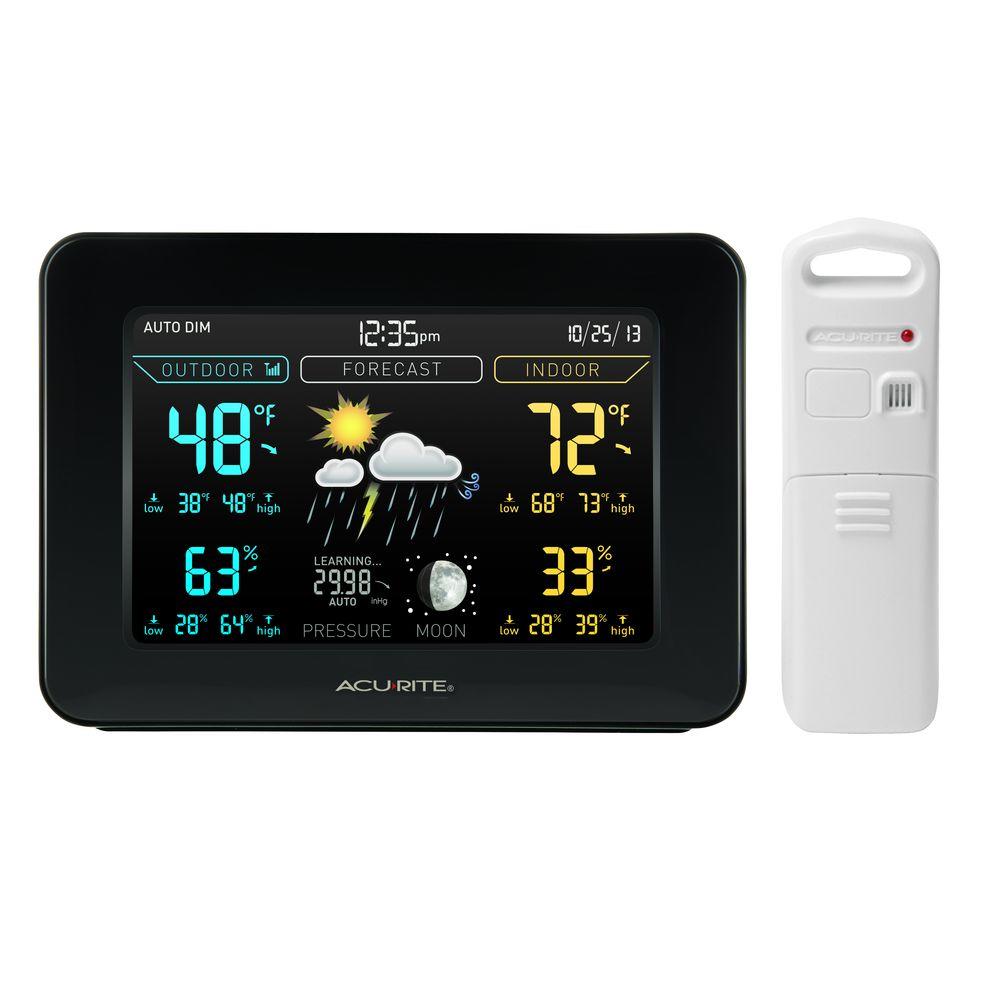 AcuRite Color Weather Station 02027A1 The Home Depot