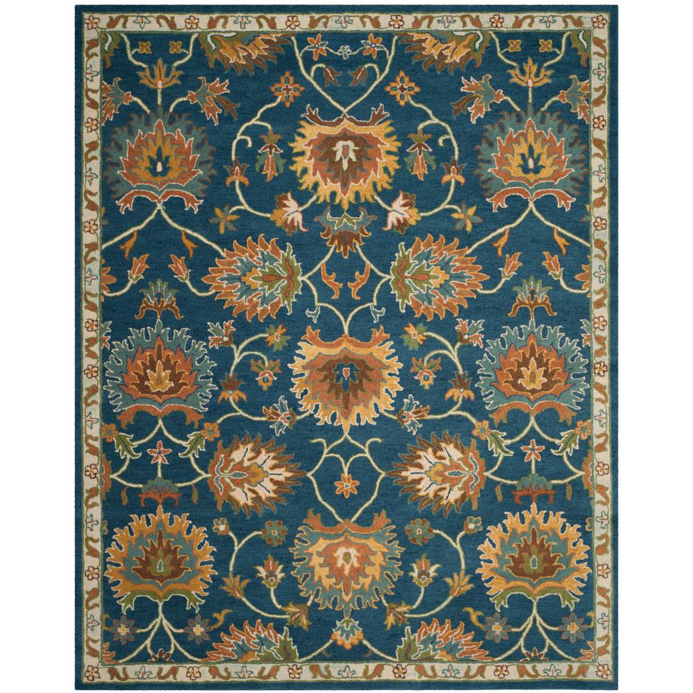 Safavieh Heritage Navy 8 Ft X 10 Area Rug Hg654a The Home Depot Safavieh Heritage Navy 8 Ft X 10 Area Rug