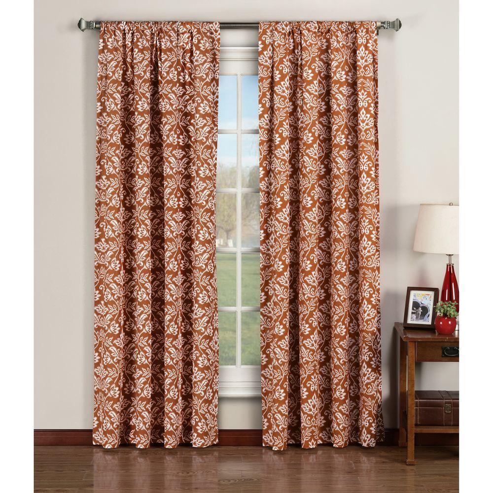 Window Elements Semi Opaque Valencia Printed Cotton Extra Wide 84