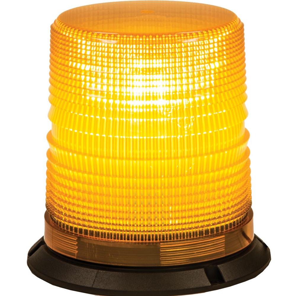 Buyers Products Company Amber Permanent Mount Utility Strobe Light ...