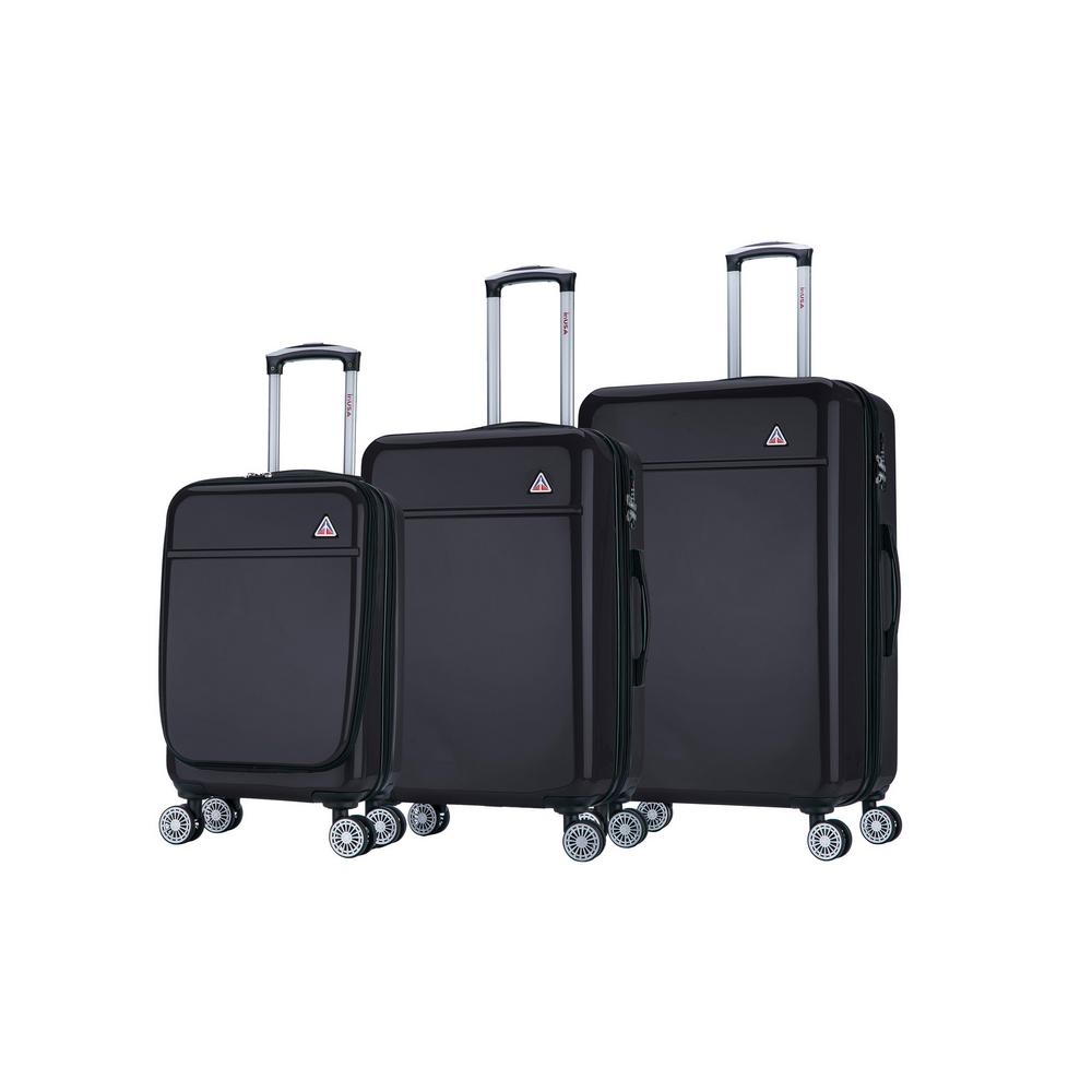 3 piece luggage set lightweight