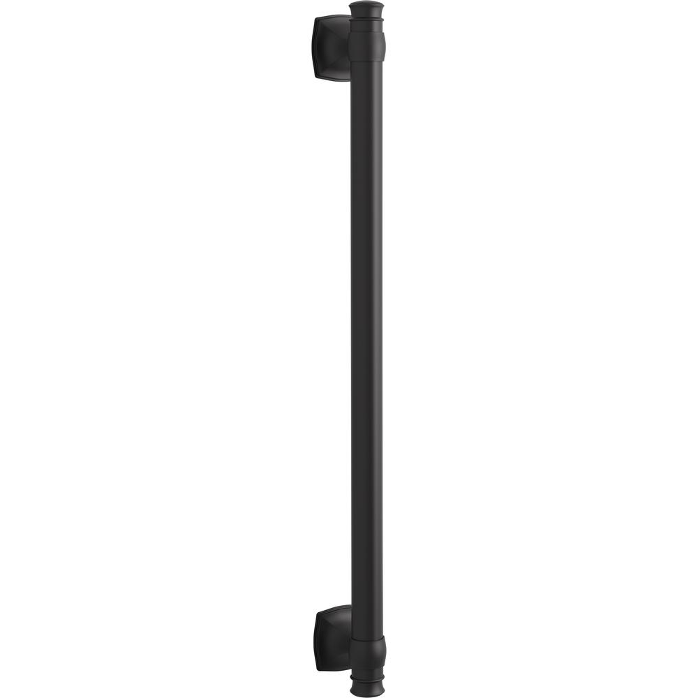 KOHLER Arsdale 24 in. Grab Bar in Matte BlackKR27239BL The Home Depot