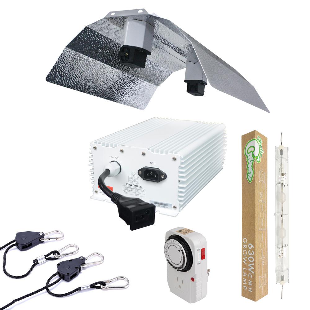 Hydro Crunch 630-Watt DE CMH Ceramic Metal Halide Grow Light System with Double... by Hydro Crunch