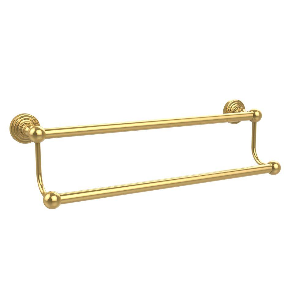 Allied Brass Waverly Place Collection 24 in. Double Towel Bar in