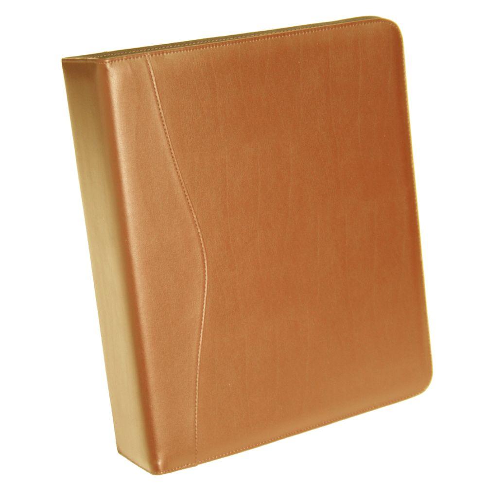 Royce Tan Executive 2 in. D Ring Binder300TAN8 The Home Depot