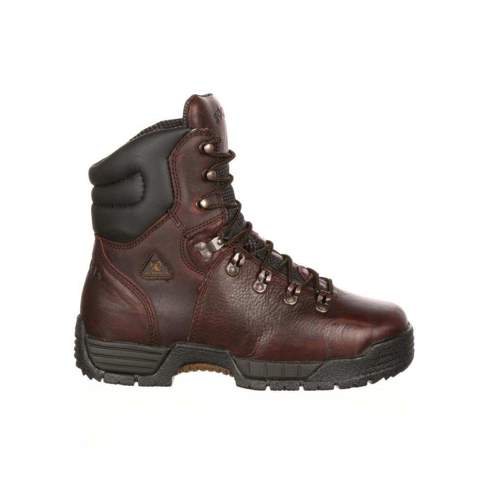 Work Boot - Steel Toe - Brown - Size 
