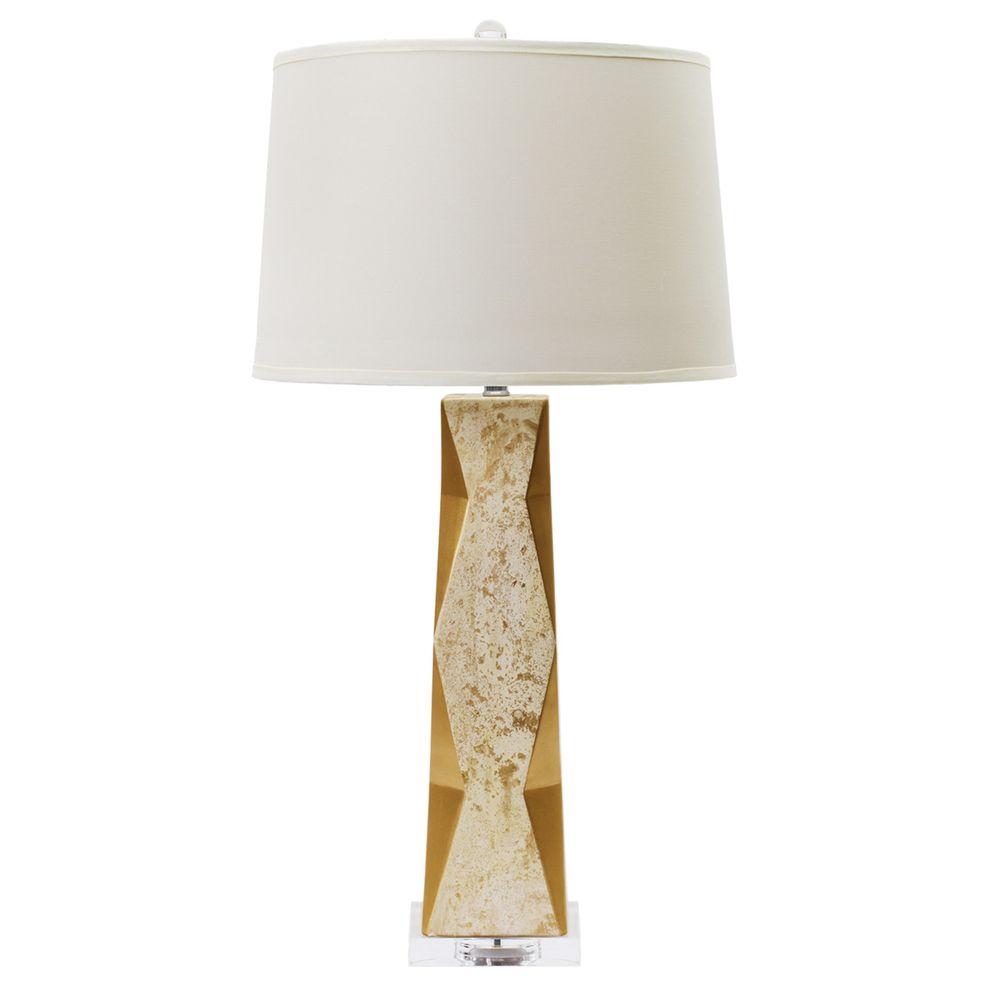 Fangio Lighting 32 5 In Marbled Gold Ceramic Table Lamp 8789marbled Marbled Gold Ceramic Table Lamp