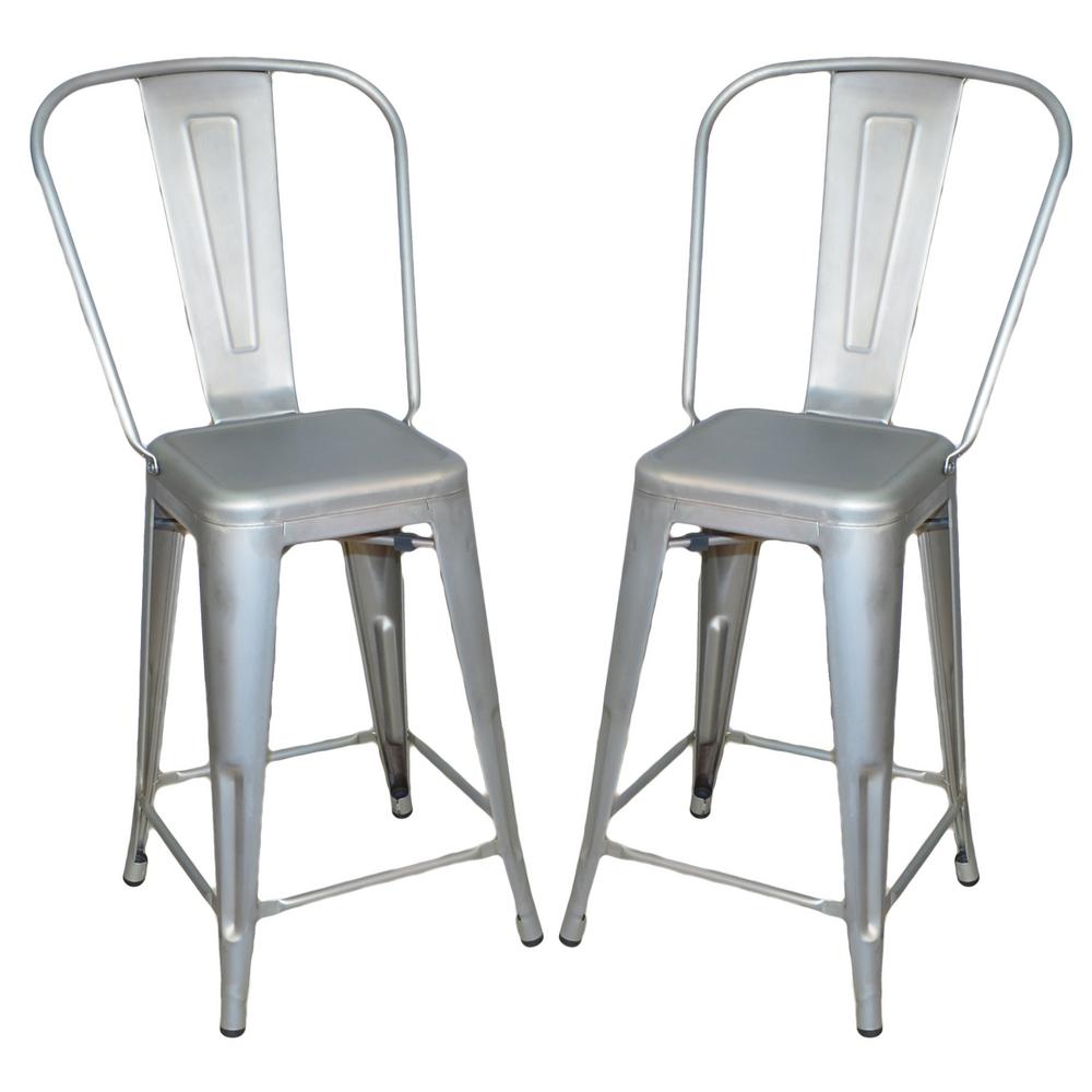 Galvanized Metal Bar Stools Photos