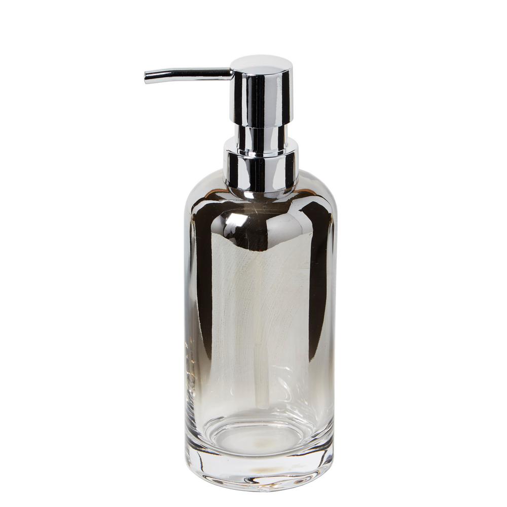 Silver Cloud Free Standing Silver Lotion Dispenser U2249000130004 The Home Depot