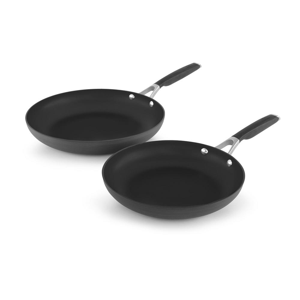 Calphalon Select 10 In And 12 Hard Anodized Nonstick Fry Pan Calphalon Select 10 In And 12 Hard Anodized Nonstick Fry Pan Combo Set