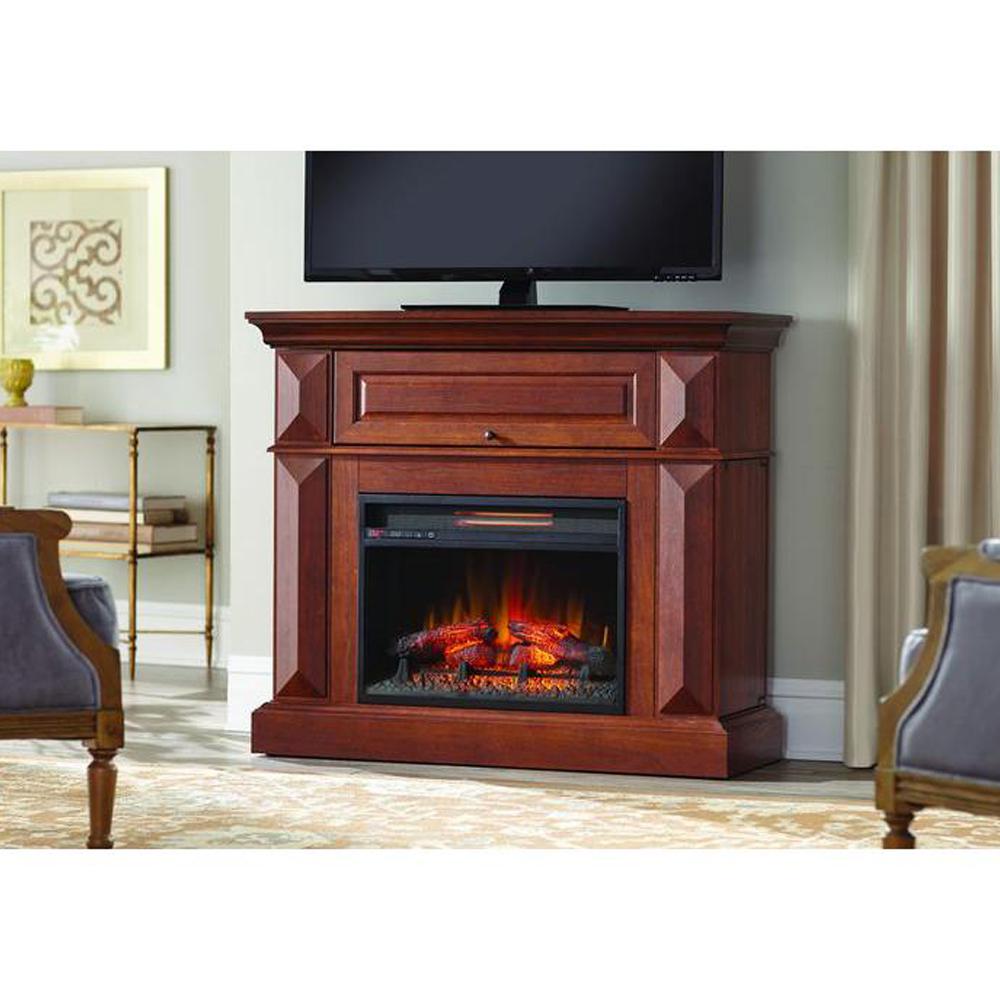 Home Decorators Collection Coleridge 42 In Mantel Console Infrared