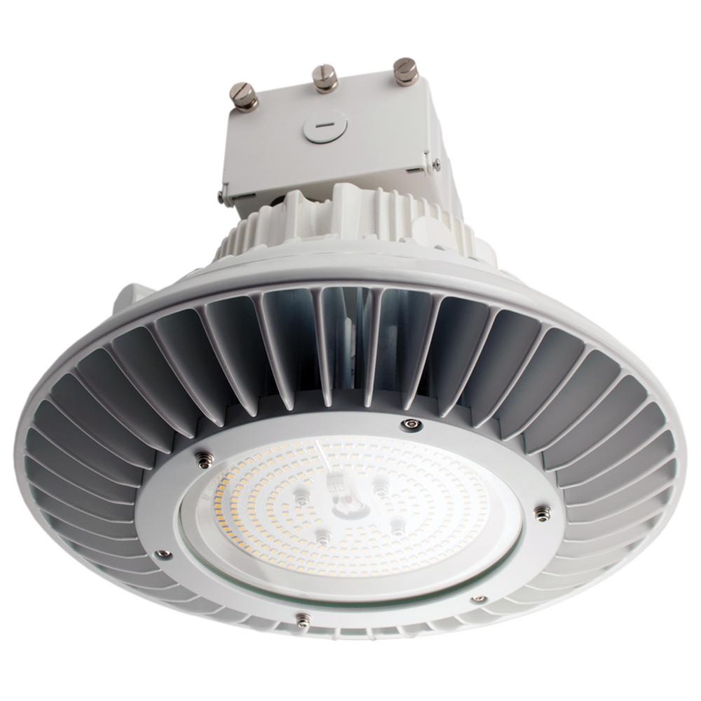 Halco Lighting Technologies 400 Watt Equivalent 200 White Integrated Led Round High Bay Light Fixture Cool 4000k 27000 Lumens 10121