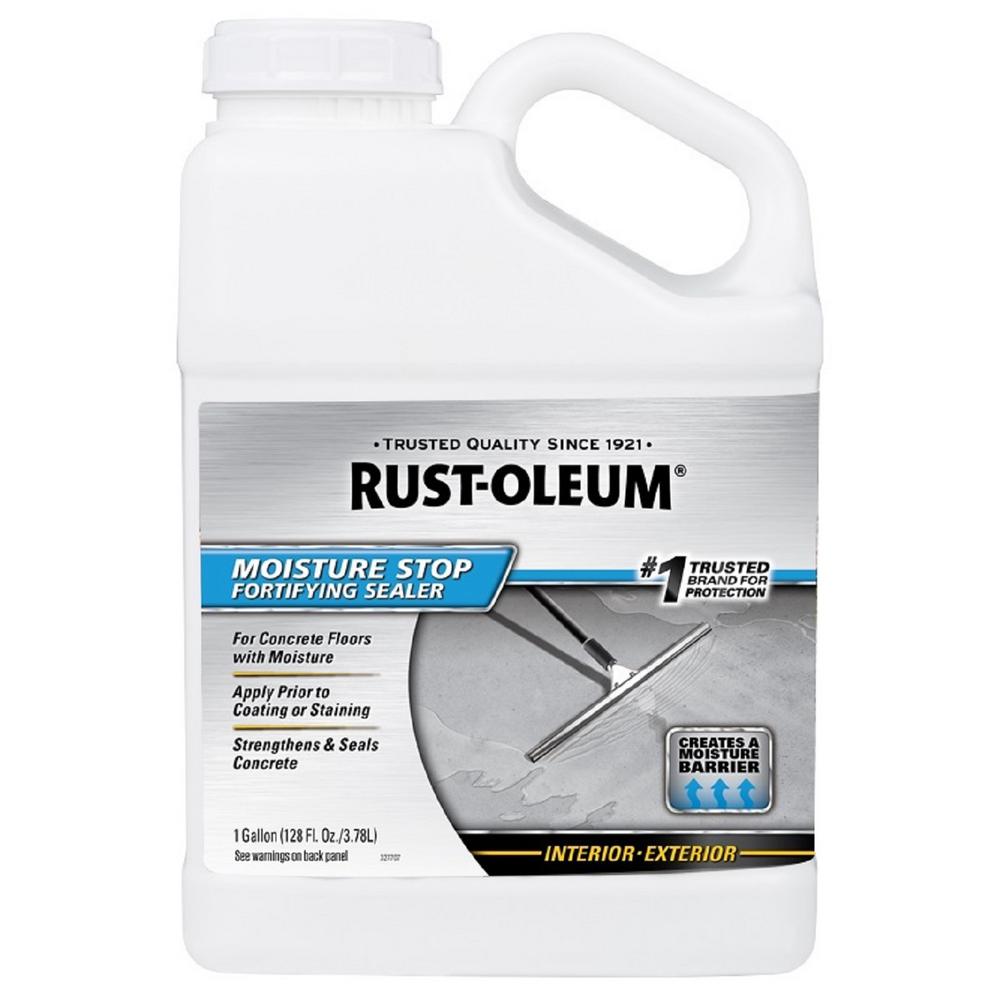 Rust Oleum 1 Gal Moisture Stop 4 Pack 301239 The Home Depot