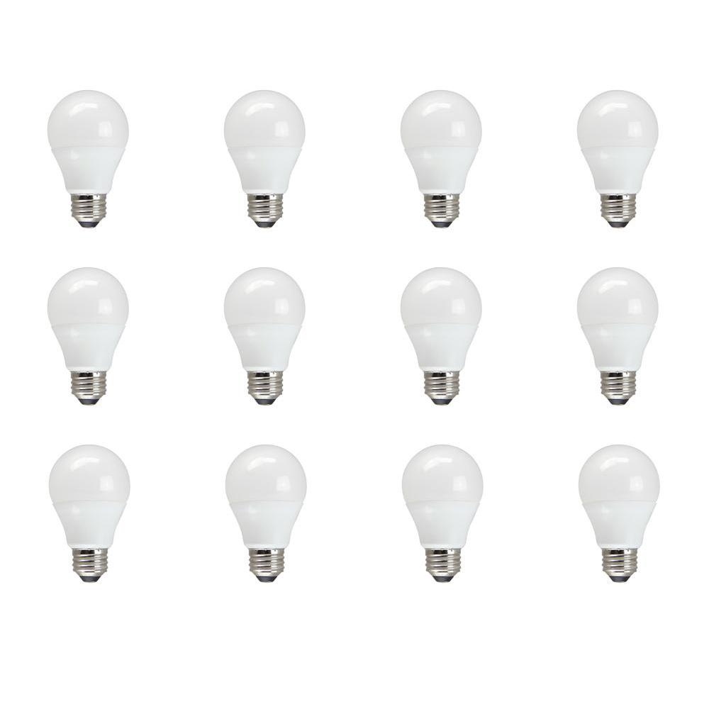GTIN 762148066965 product image for TCP 60W Equivalent Soft White A19 Non Dimmable LED Light Bulb (12-Pack) | upcitemdb.com