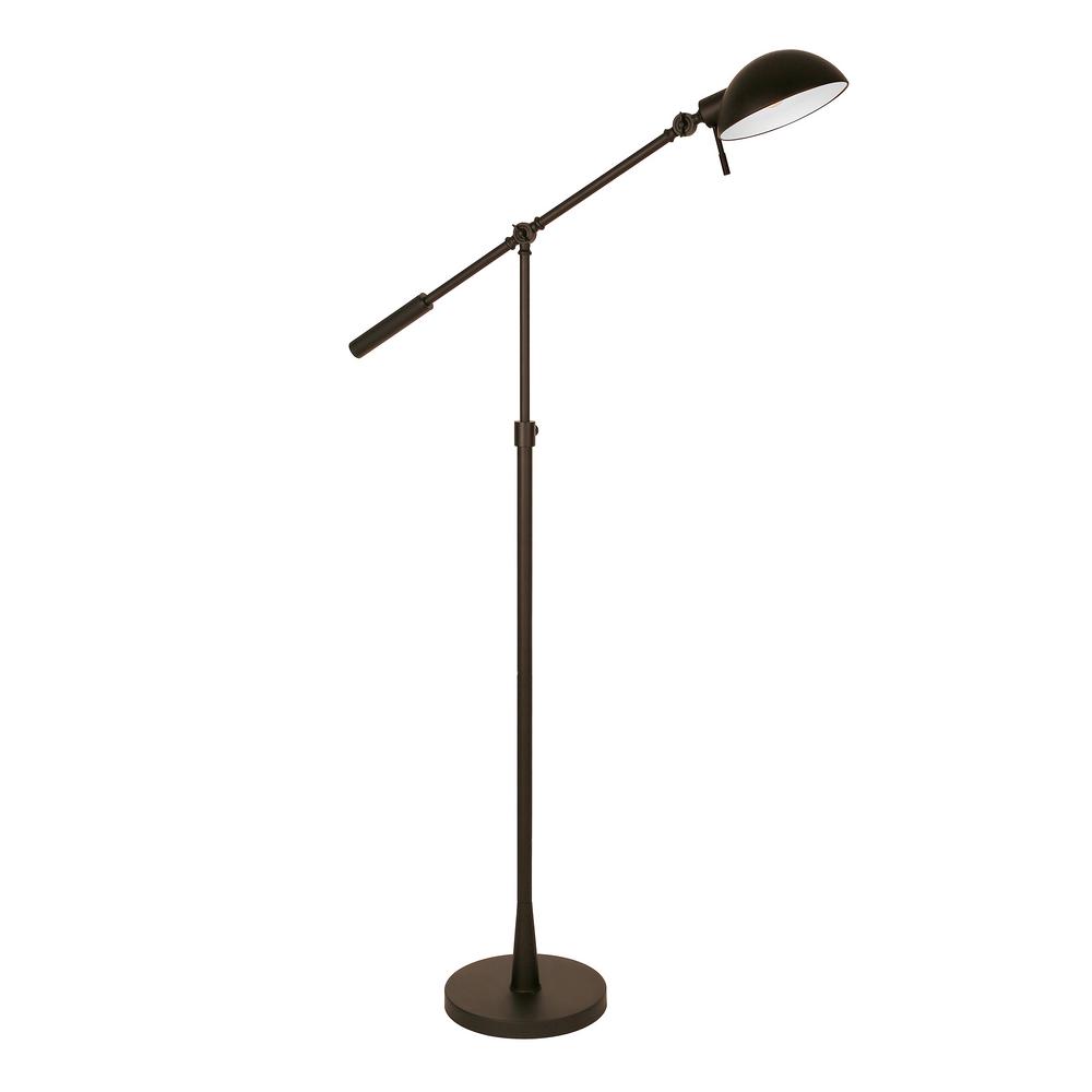 Meyer Cross Dexter 61 In Bronze Tilting Brushed Floor Lamp Fl0243 The Home Depot Bronze Tilting Brushed Floor Lamp, Homedepot Floor Lamp