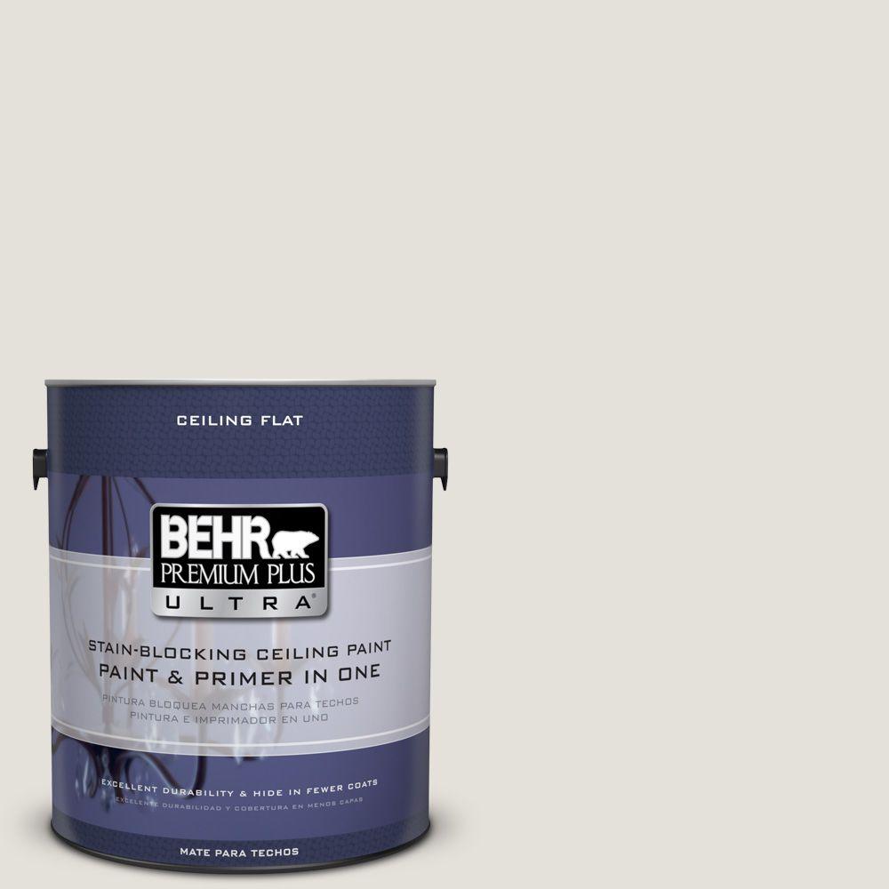 Whites Ceiling Paint Interior The Home Depot Ul260 13 Ceiling Tinted To Painter S White Flat Interior Paint
