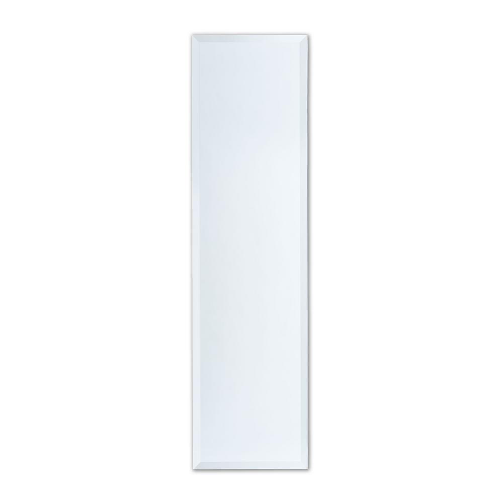 better bevel 12 in. x 48 in. Single Frameless Beveled Edge FullLength