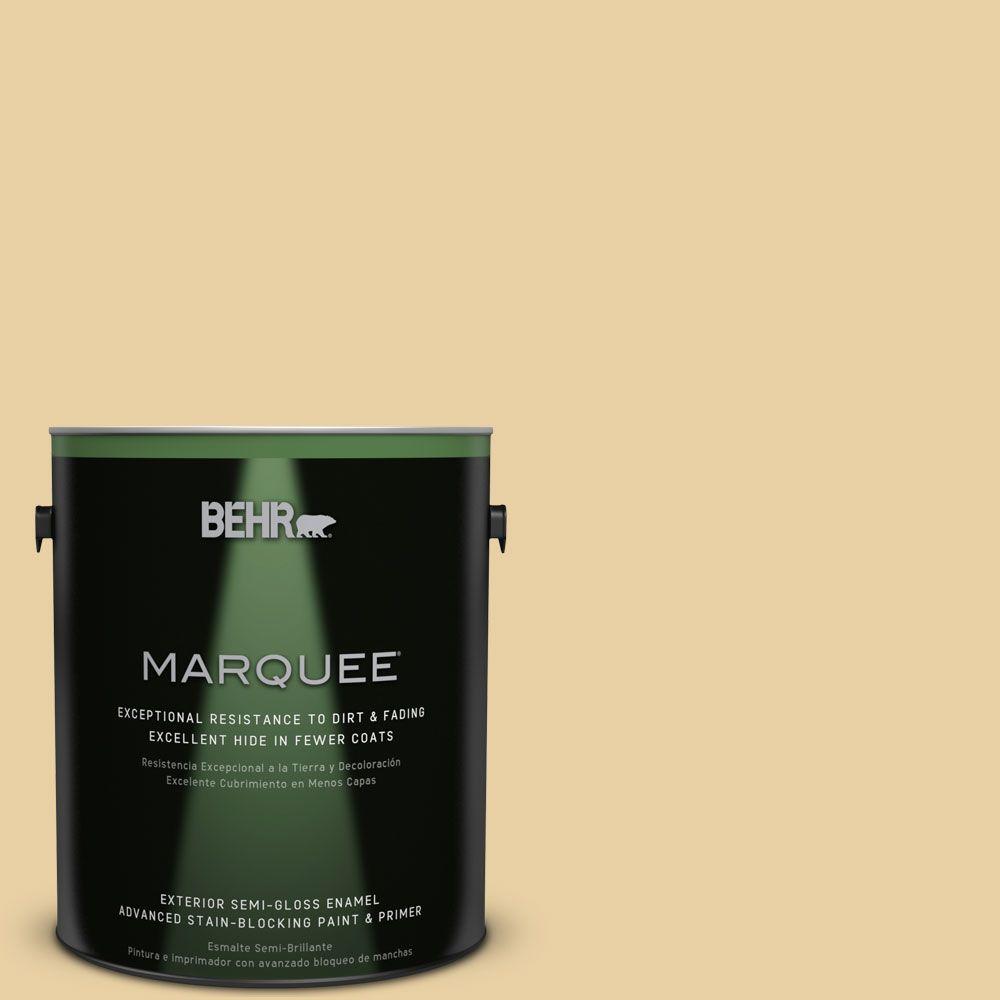 BEHR MARQUEE 1gal. M3003 Harmonious Gold SemiGloss Enamel Exterior
