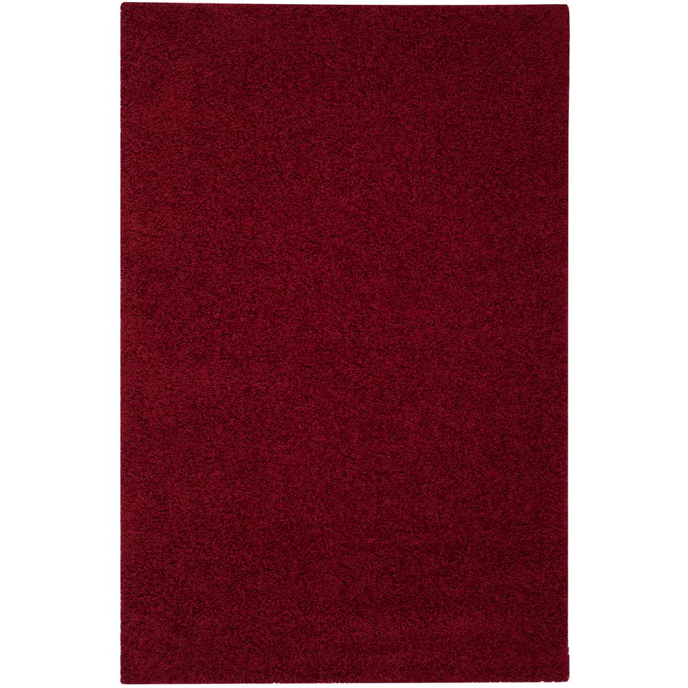 Safavieh Athens Shag Red 8 ft. x 10 ft. Area RugSGA119R8 The Home Depot