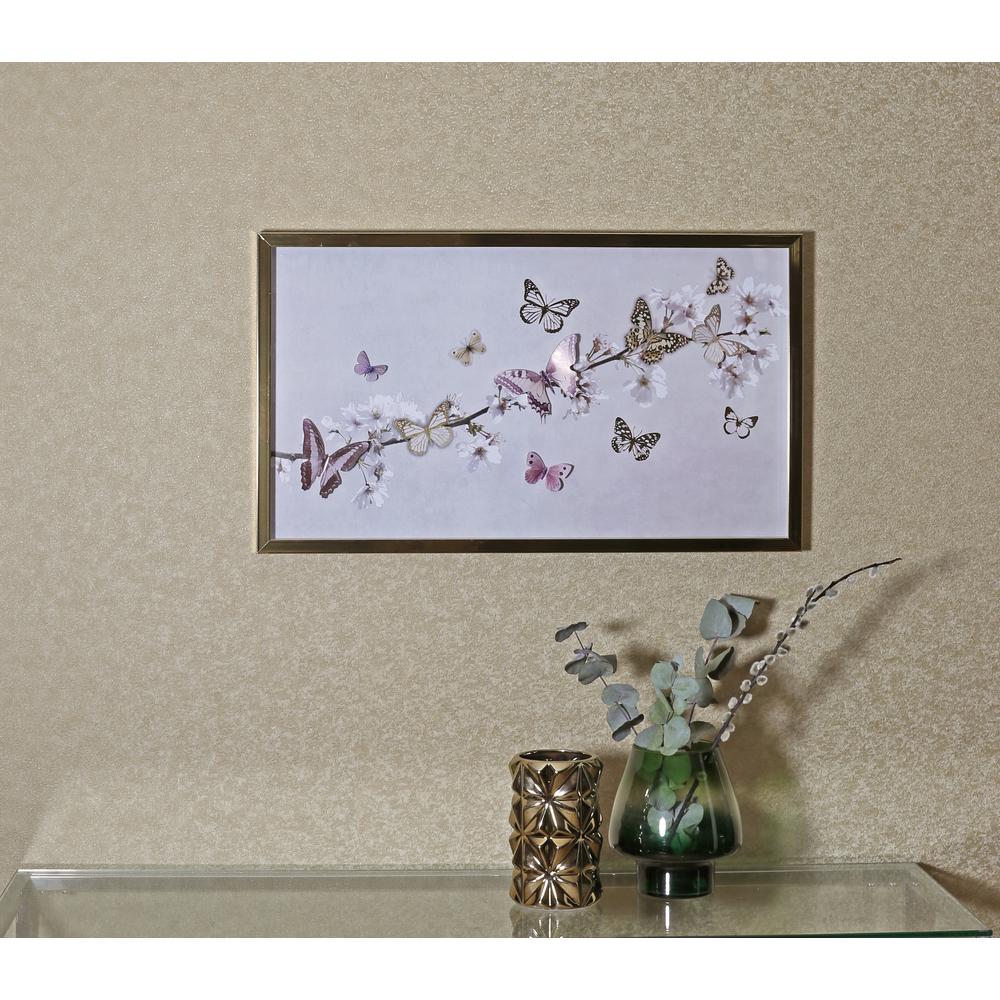 Romantic Erfly 3d Framed Print Wall Art