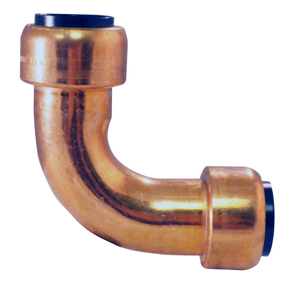 Tectite 3/4 in. Copper PushtoConnect ElbowACPE34 The Home Depot