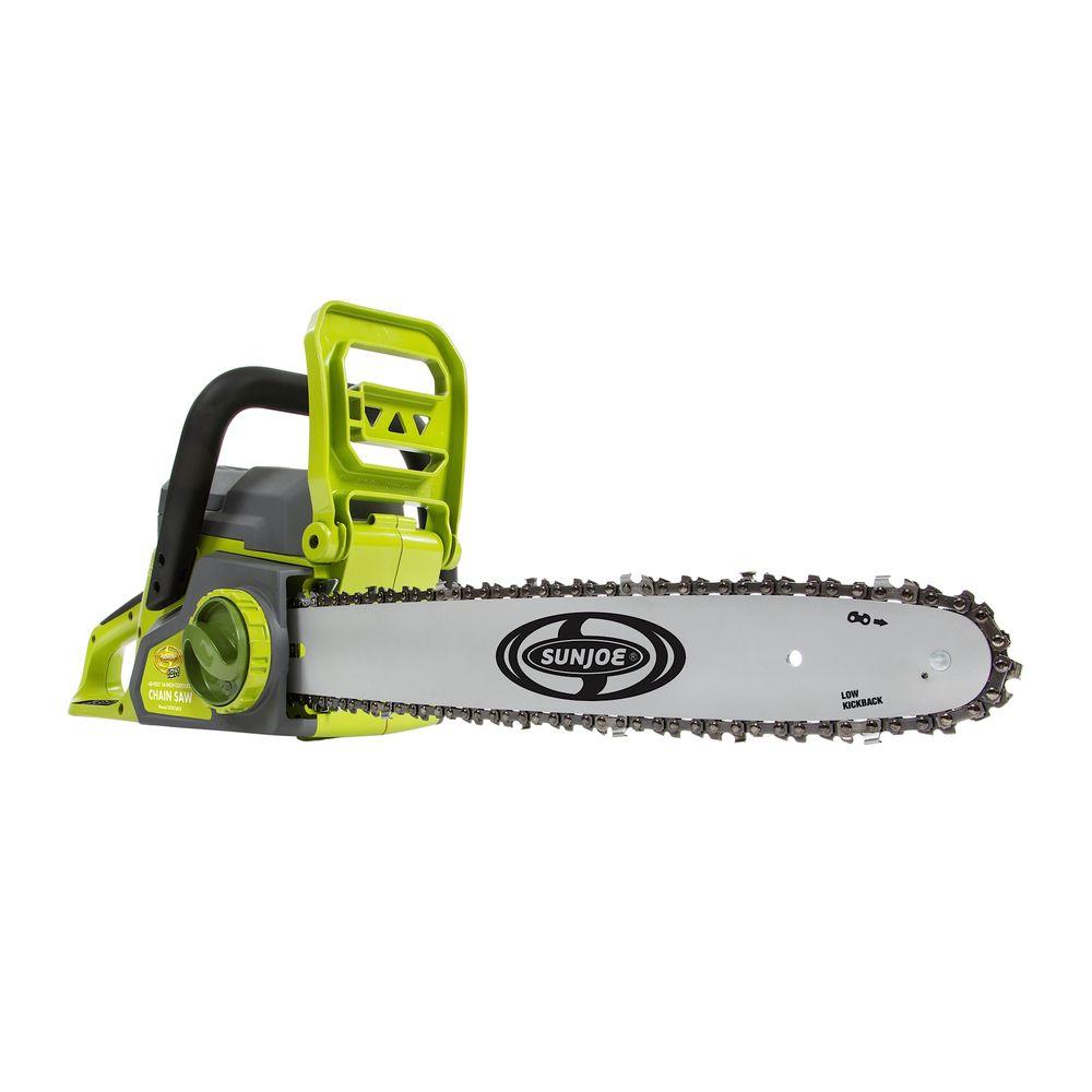 Sun Joe iON 16 inch 40-Volt Cordless Chainsaw by Sun Joe