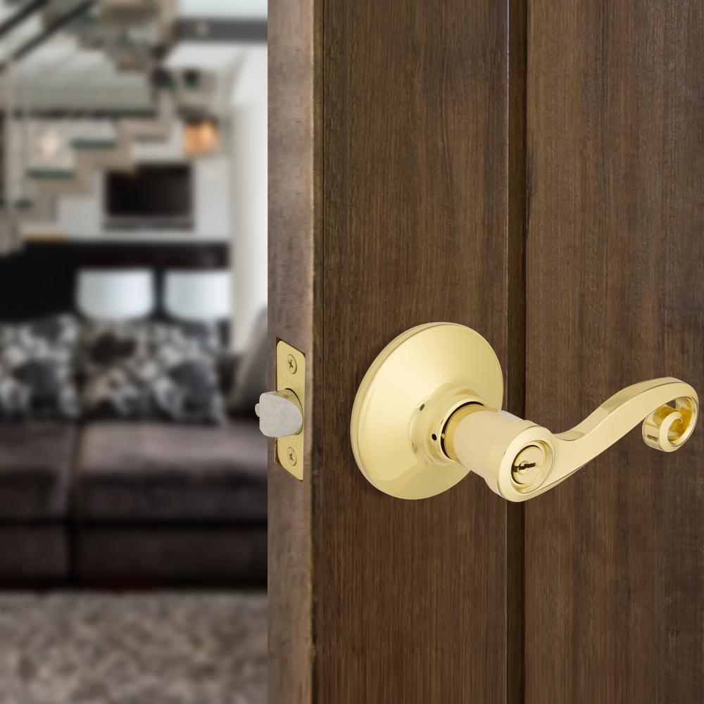 Defiant Door Lever Handles Door Hardware The Home Depot